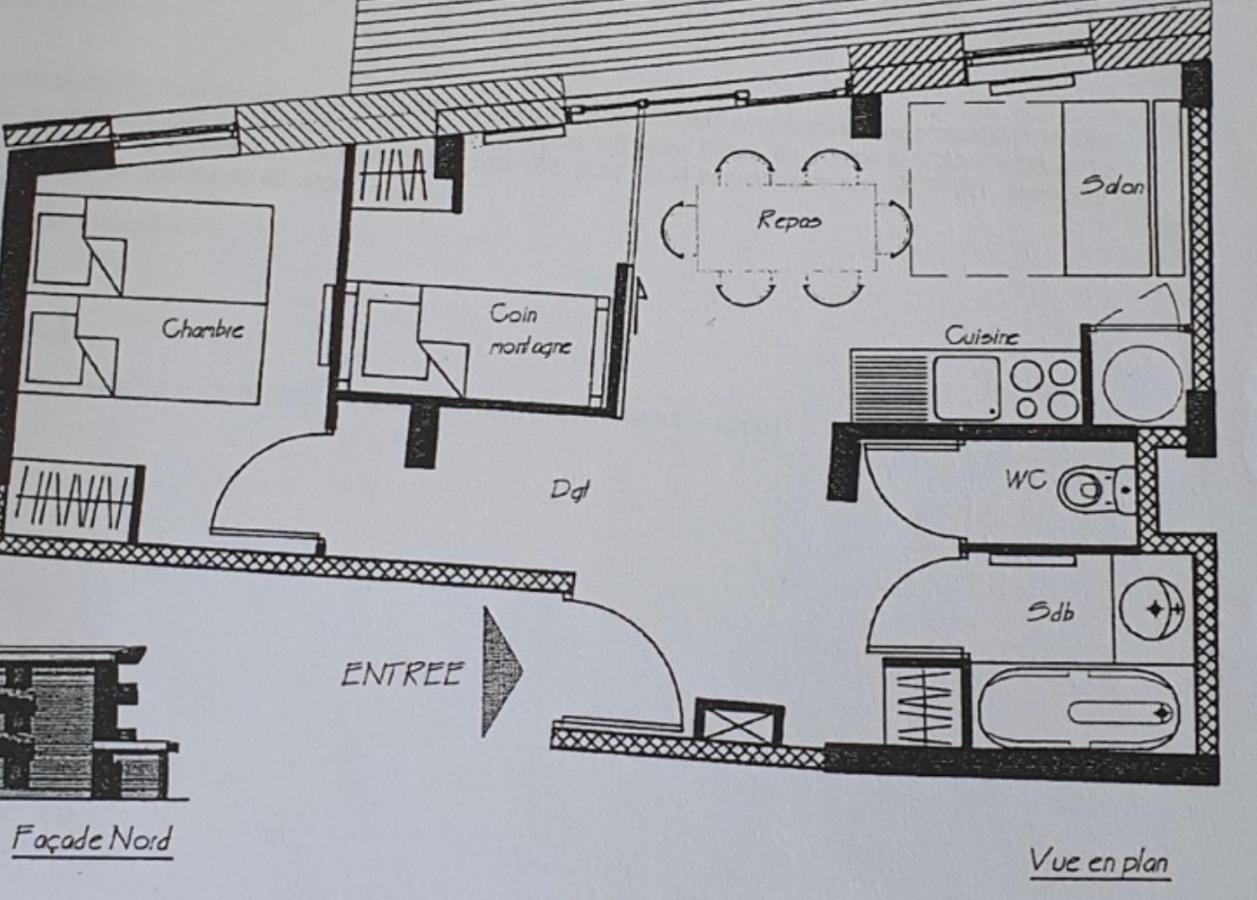 Charmant Appartement Confortable Pour 6 Personnes 40M2 Pied Pistes, Piscine, Wifi, Parking Chamrousse Eksteriør bilde