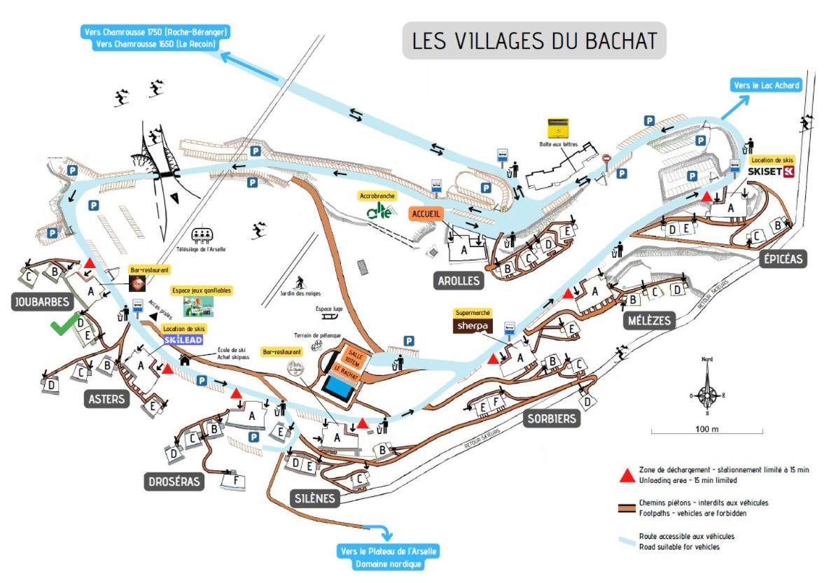 Charmant Appartement Confortable Pour 6 Personnes 40M2 Pied Pistes, Piscine, Wifi, Parking Chamrousse Eksteriør bilde