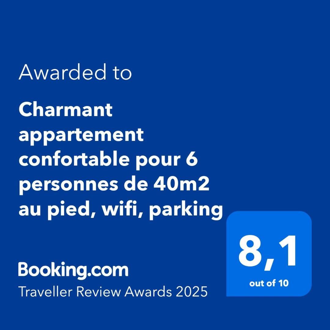 Charmant Appartement Confortable Pour 6 Personnes 40M2 Pied Pistes, Piscine, Wifi, Parking Chamrousse Eksteriør bilde